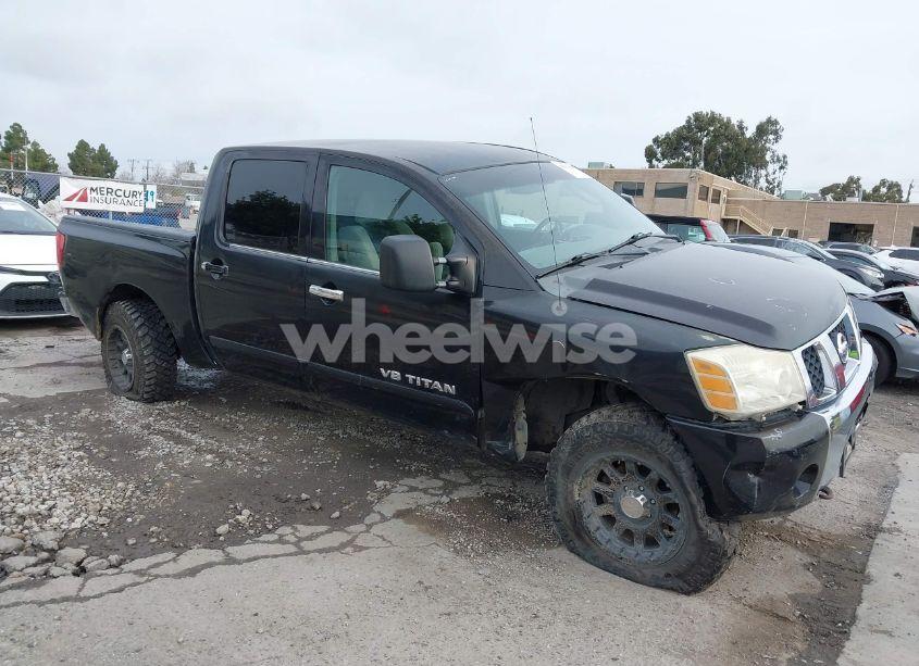 Main photo of 2006 NISSAN TITAN SE with VIN 1N6AA07B96N510705