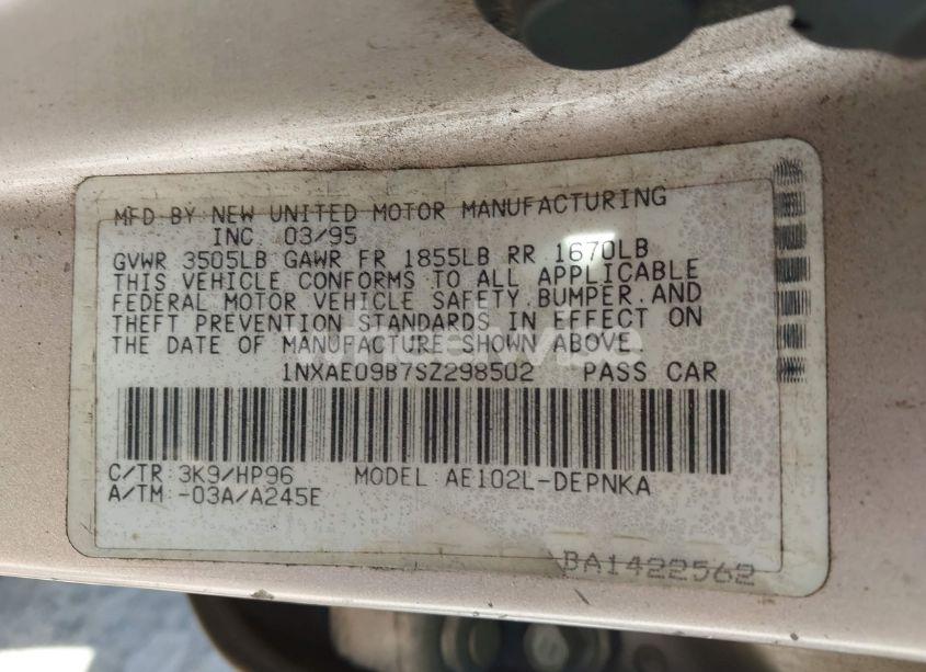 1995 Toyota Corolla
