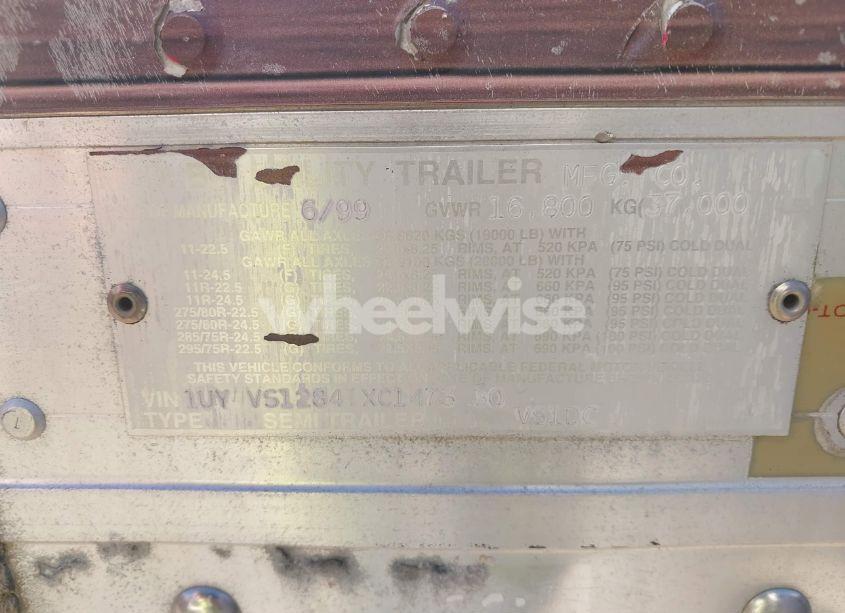 1999 Utility Trailer