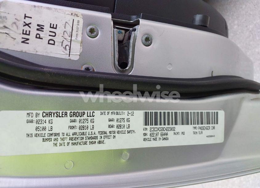 Thumbnail 11 of 2012 CHRYSLER 300 LIMITED