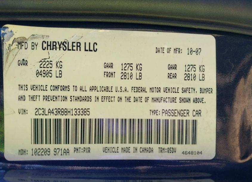 Thumbnail 11 of 2008 CHRYSLER 300 LX