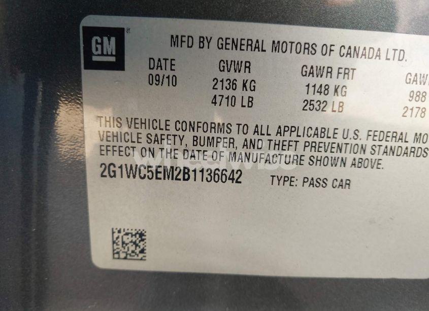 Thumbnail 11 of 2011 CHEVROLET IMPALA LTZ