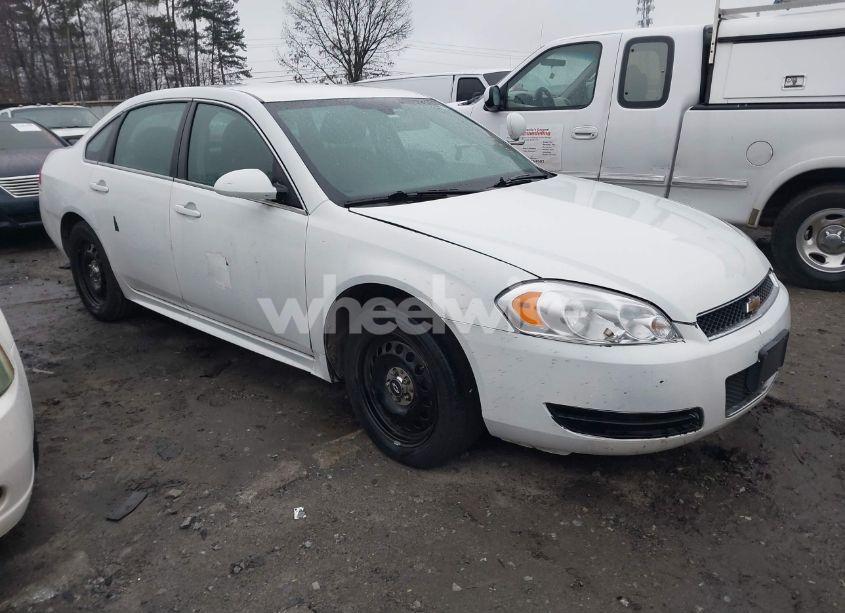 Main photo of 2016 CHEVROLET IMPALA LIMITED POLICE with VIN 2G1WD5E39G1116948