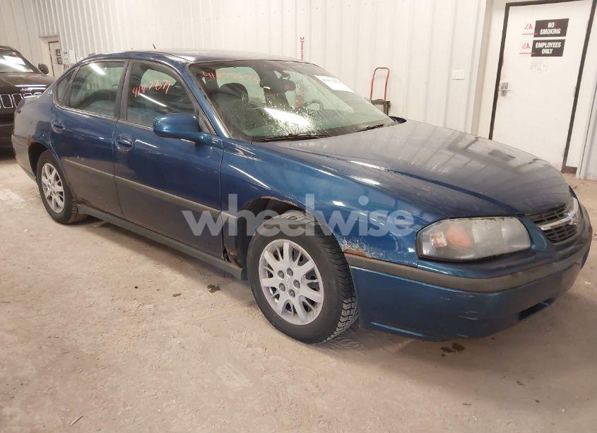 Main photo of 2005 CHEVROLET IMPALA with VIN 2G1WF52E059222297