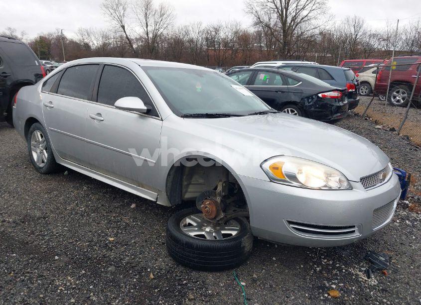 Main photo of 2012 CHEVROLET IMPALA LT FLEET with VIN 2G1WG5E33C1193154
