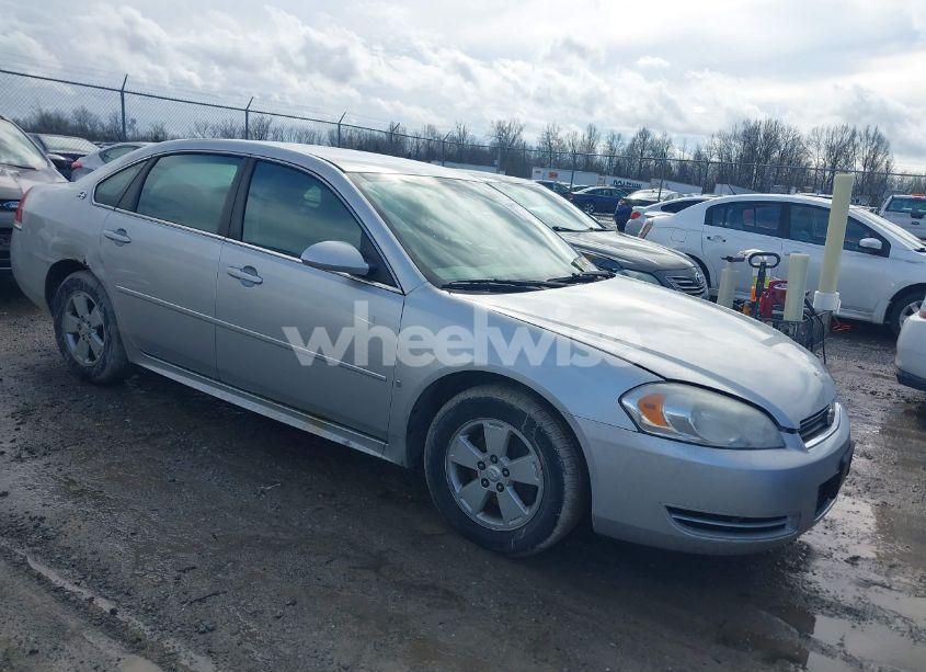 Main photo of 2009 CHEVROLET IMPALA LT with VIN 2G1WT57K391244600