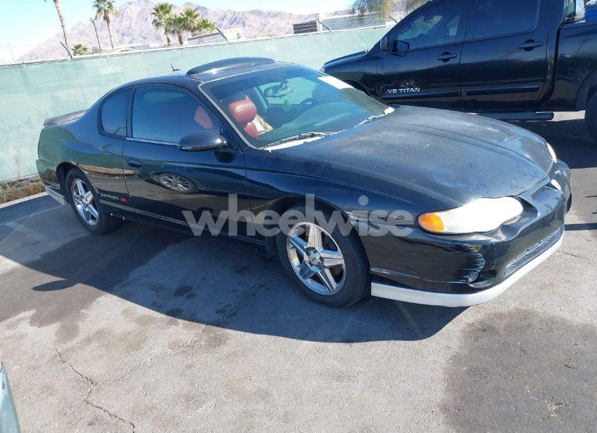 Main photo of 2005 CHEVROLET MONTE CARLO SUPERCHARGED SS with VIN 2G1WZ121X59335901