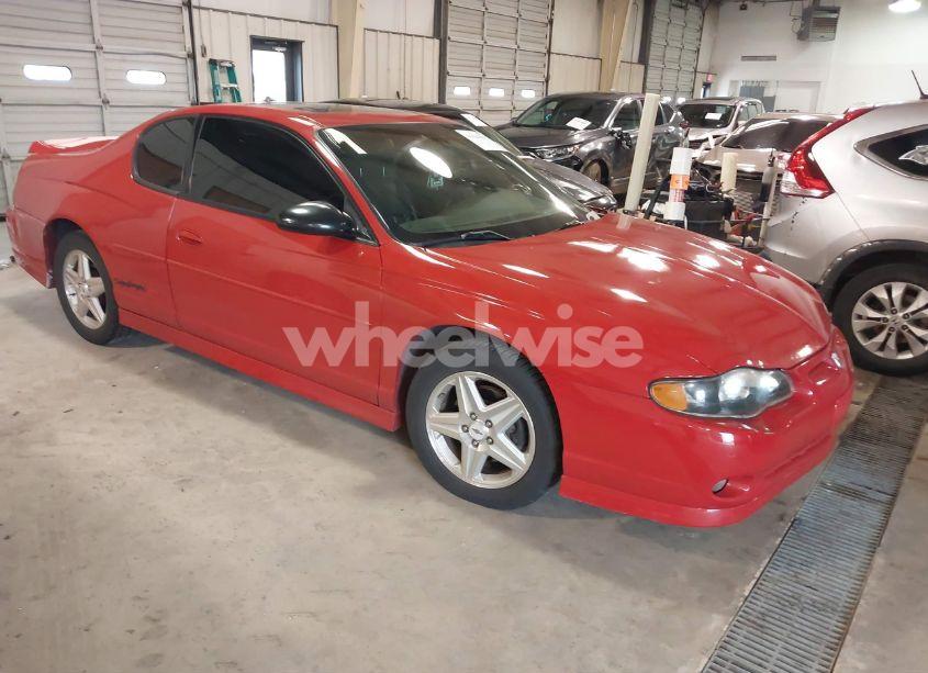 Main photo of 2004 CHEVROLET MONTE CARLO SUPERCHARGED SS with VIN 2G1WZ151249201331