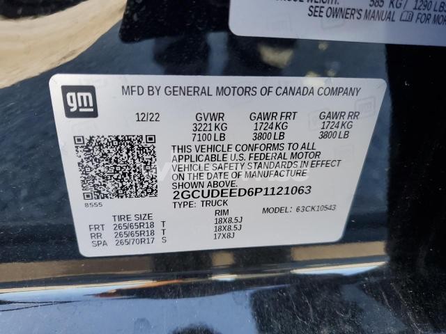 2023 CHEVROLET SILVERADO K1500 RST