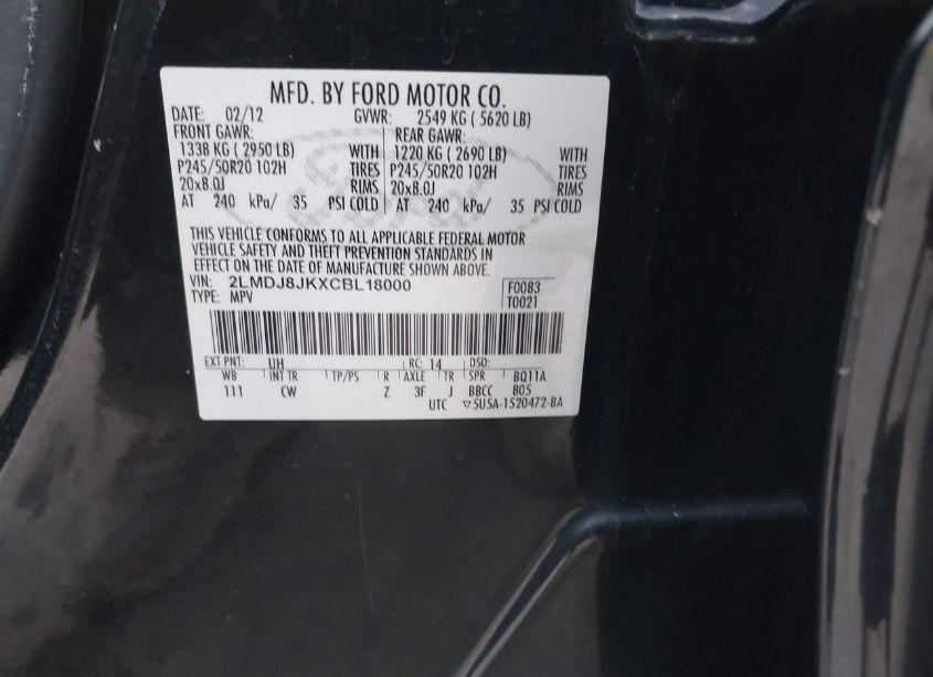 Thumbnail 17 of 2012 LINCOLN MKX