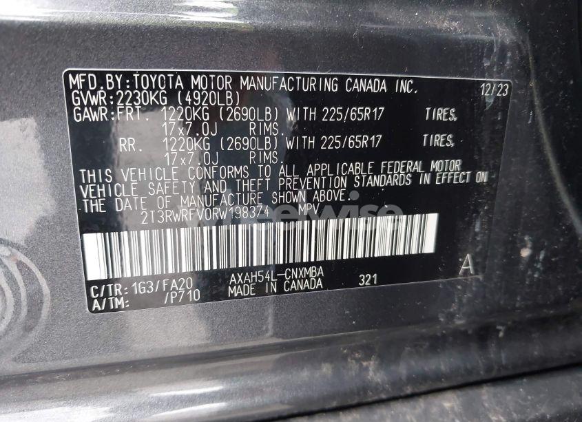 Thumbnail 17 of 2024 TOYOTA RAV4 HYBRID XLE