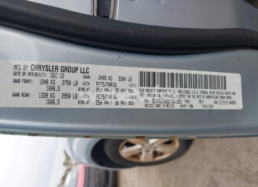 Thumbnail 11 of 2013 DODGE JOURNEY AMERICAN VALUE PKG