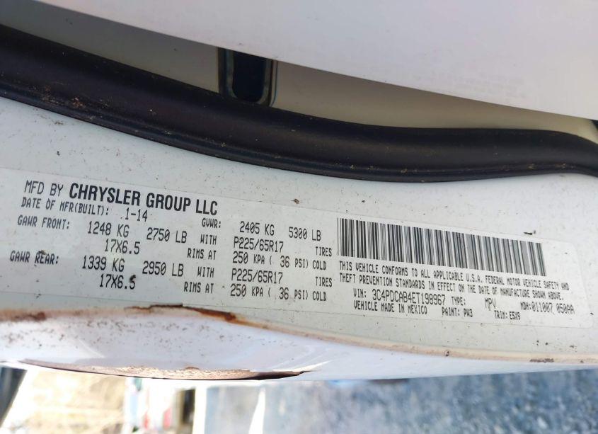 Thumbnail 11 of 2014 DODGE JOURNEY AMERICAN VALUE PKG
