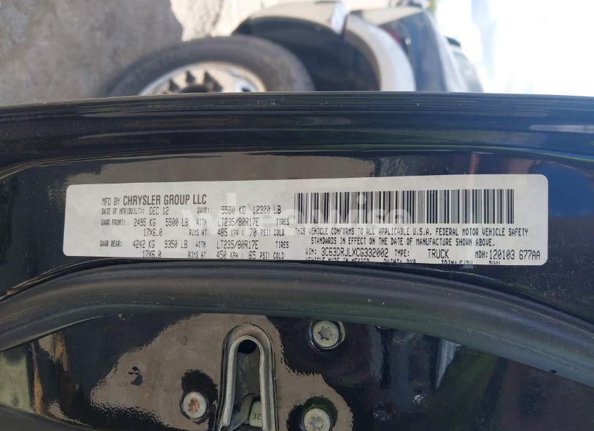 2012 Ram 3500