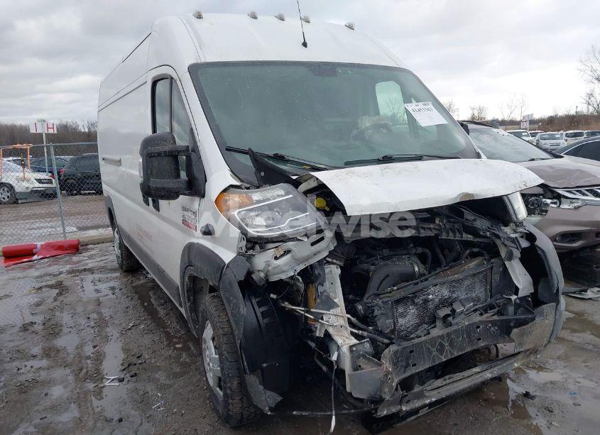 Main photo of 2021 RAM PROMASTER 2500 HIGH ROOF 159 WB with VIN 3C6LRVDG9ME512920