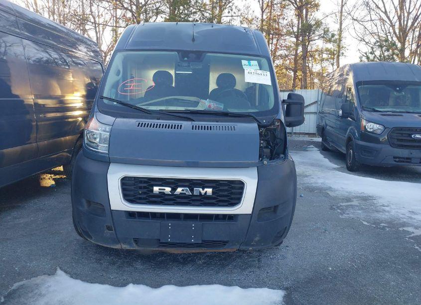 Thumbnail 4 of 2021 RAM PROMASTER 3500 CARGO VAN HIGH ROOF 159 WB EXT