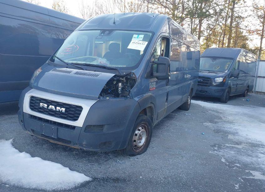 Thumbnail 9 of 2021 RAM PROMASTER 3500 CARGO VAN HIGH ROOF 159 WB EXT
