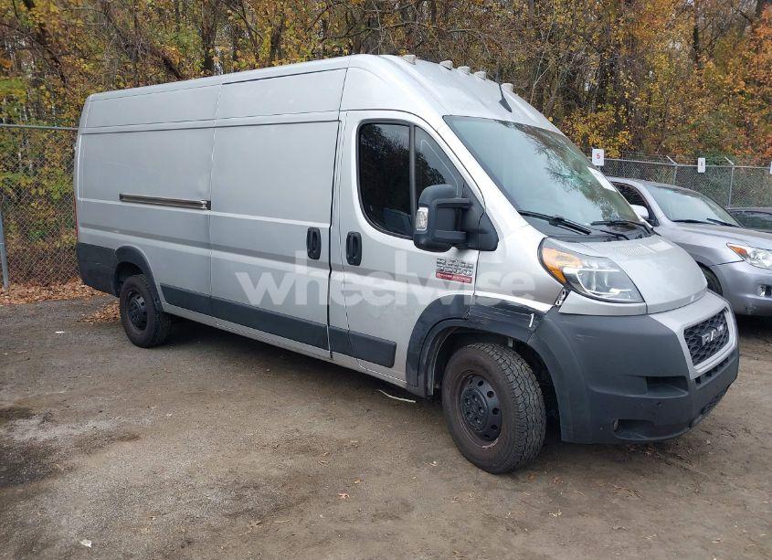 Main photo of 2022 RAM PROMASTER 3500 CARGO VAN HIGH ROOF 159 WB EXT with VIN 3C6MRVJG3NE104553