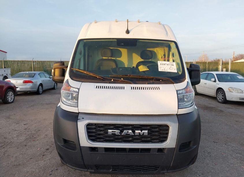 Thumbnail 4 of 2022 RAM PROMASTER 3500 CARGO VAN HIGH ROOF 159 WB EXT
