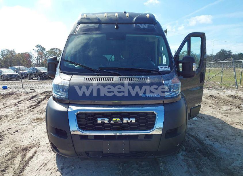 Thumbnail 4 of 2022 RAM PROMASTER 3500 CARGO VAN HIGH ROOF 159 WB EXT
