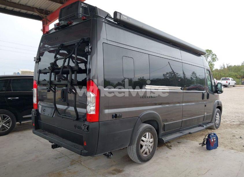 Thumbnail 6 of 2022 RAM PROMASTER 3500 WINDOW VAN HIGH ROOF 159 WB EXT