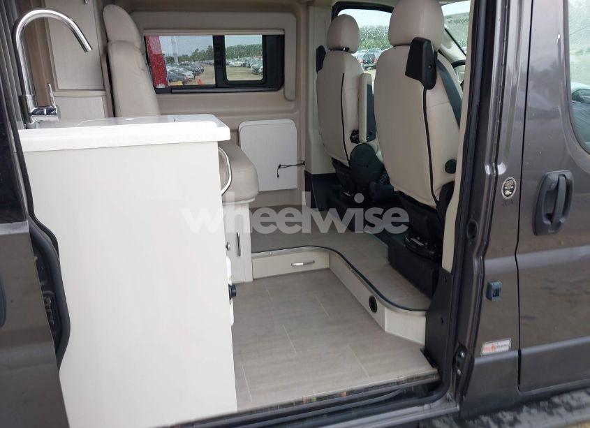 Thumbnail 10 of 2022 RAM PROMASTER 3500 WINDOW VAN HIGH ROOF 159 WB EXT