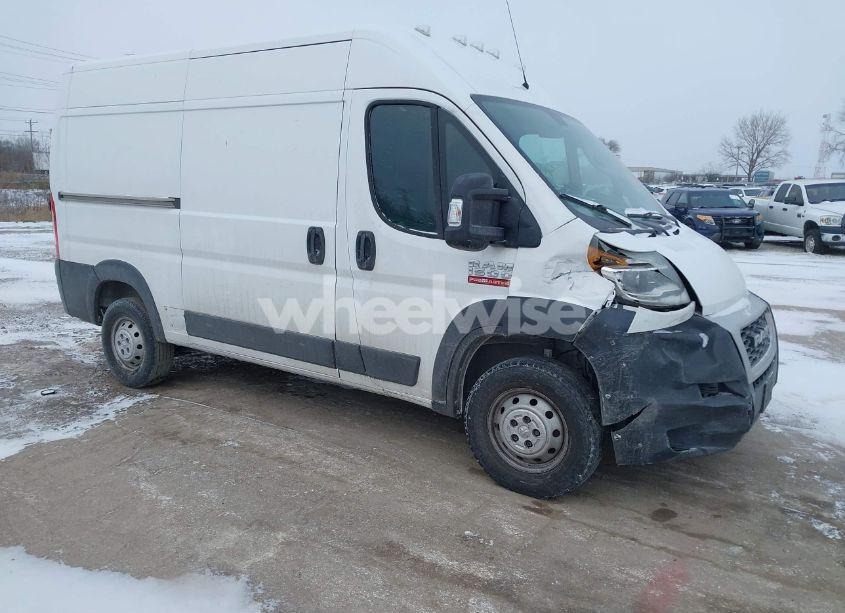 Main photo of 2019 RAM PROMASTER 1500 HIGH ROOF 136 WB with VIN 3C6TRVBG8KE553149