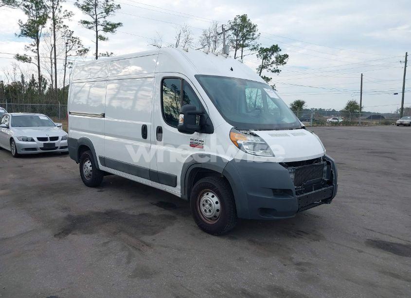 Main photo of 2017 RAM PROMASTER 2500 HIGH ROOF 136 WB with VIN 3C6TRVCG9HE514917