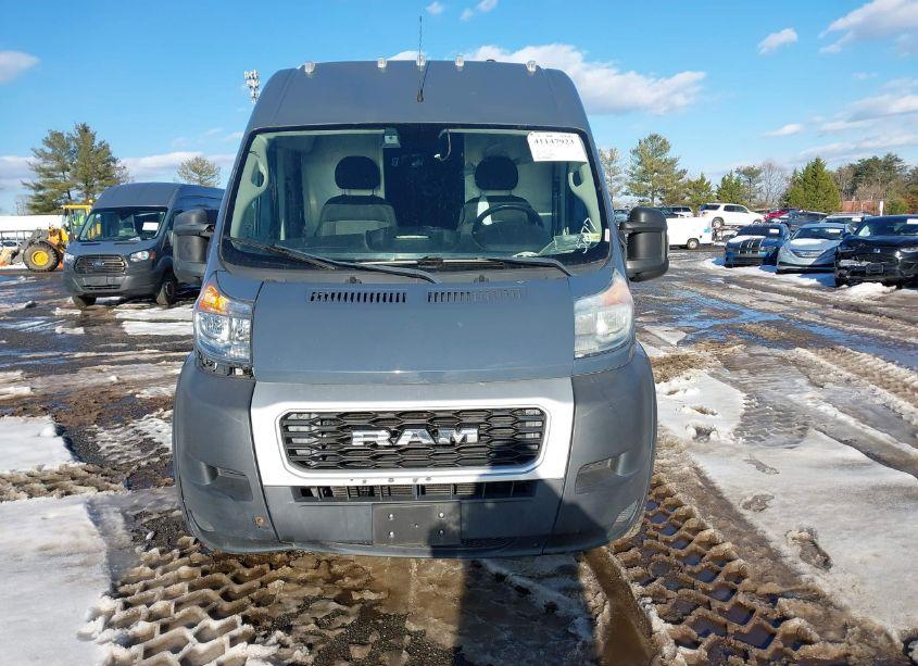 Thumbnail 4 of 2019 RAM PROMASTER 3500 CARGO VAN HIGH ROOF 159 WB EXT