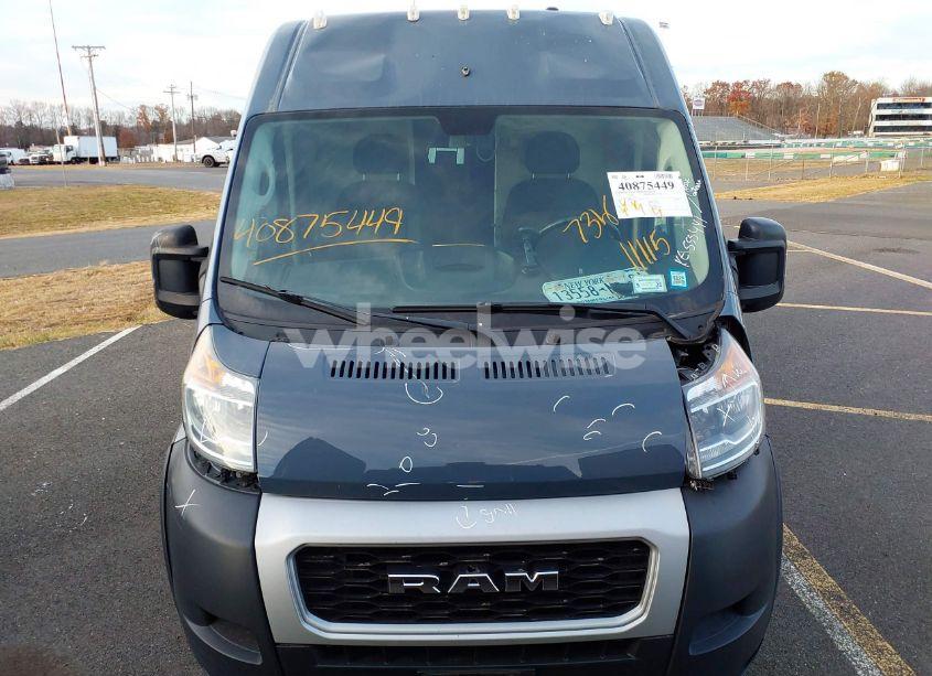 Thumbnail 4 of 2019 RAM PROMASTER 3500 CARGO VAN HIGH ROOF 159 WB EXT