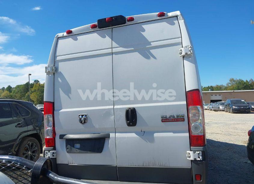 Thumbnail 8 of 2018 RAM PROMASTER 3500 CARGO VAN HIGH ROOF 159 WB EXT