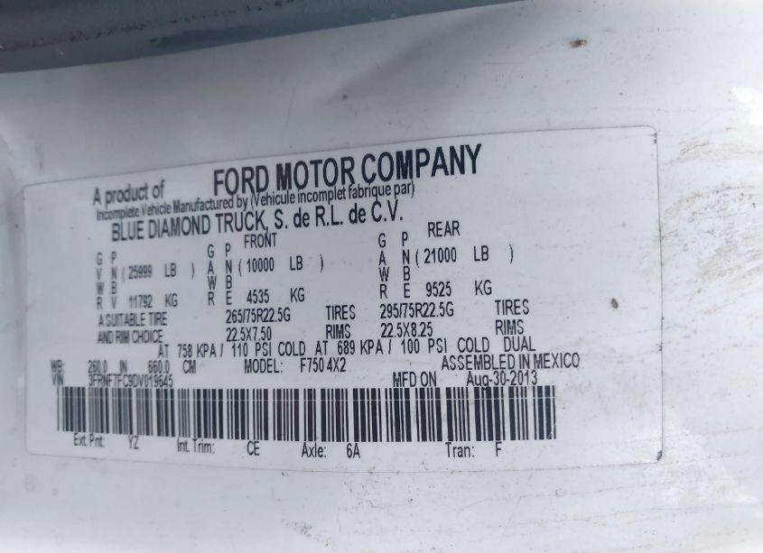 Thumbnail 14 of 2013 FORD F-750