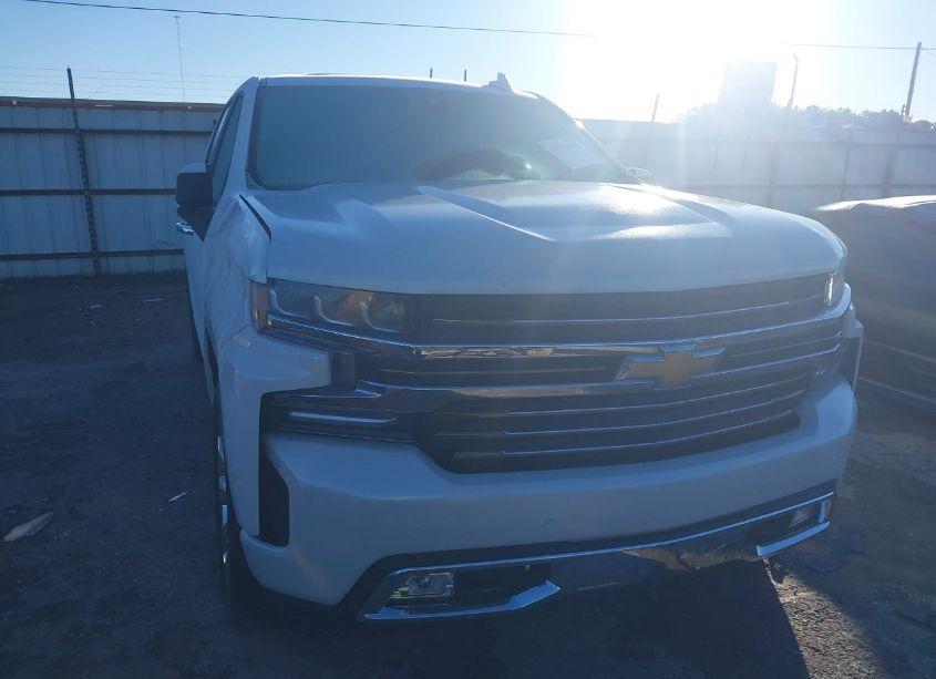 Main photo of 2021 CHEVROLET SILVERADO 1500 4WD SHORT BED HIGH COUNTRY with VIN 3GCUYHED5MG364842