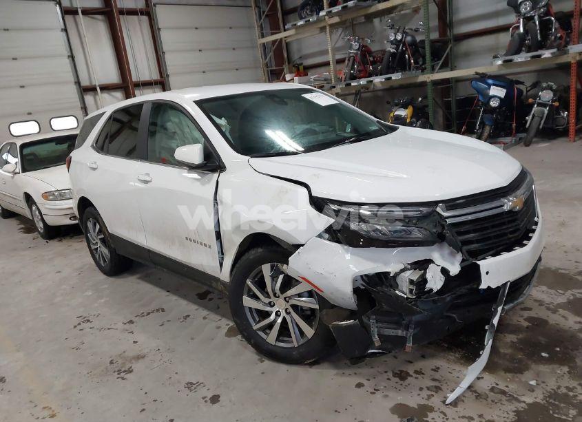 Main photo of 2022 CHEVROLET EQUINOX AWD LT with VIN 3GNAXUEV6NL291410