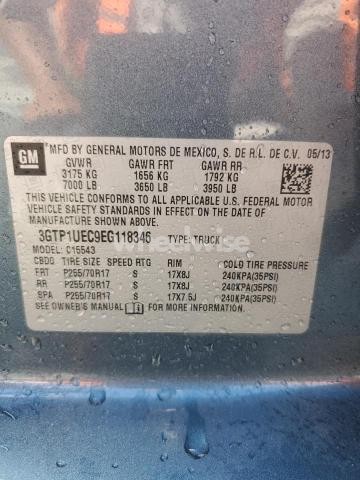 2014 GMC SIERRA C1500 SLE