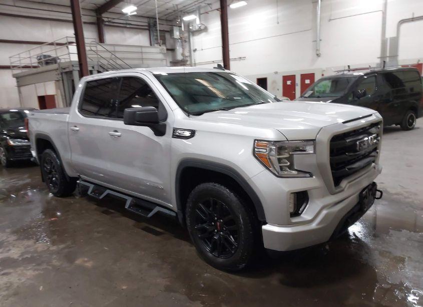 Main photo of 2021 GMC SIERRA 1500 4WD SHORT BOX ELEVATION with VIN 3GTU9CED4MG353153