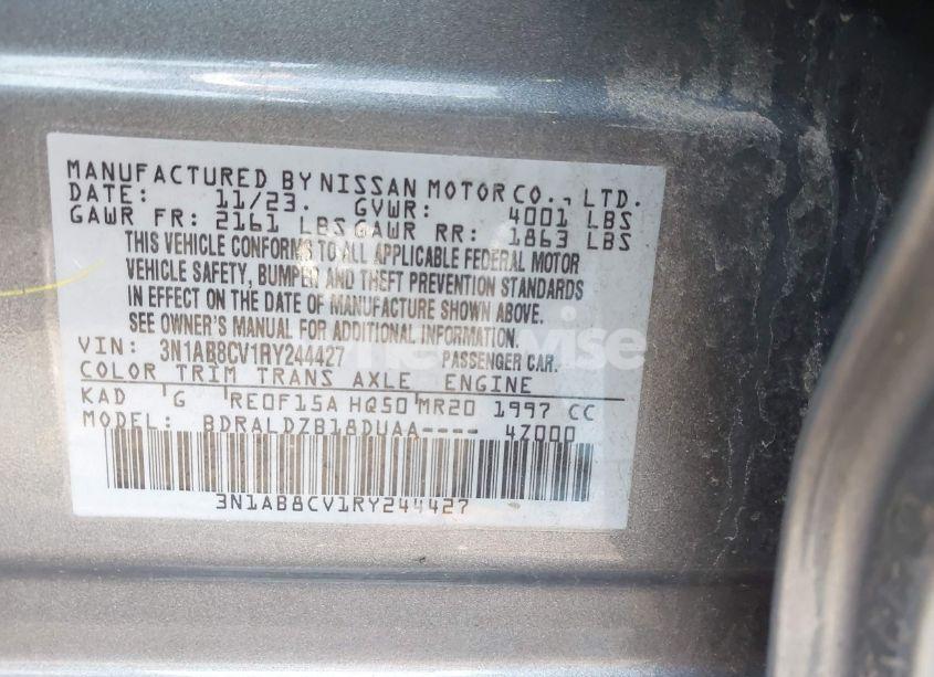 Thumbnail 17 of 2024 NISSAN SENTRA SV XTRONIC CVT