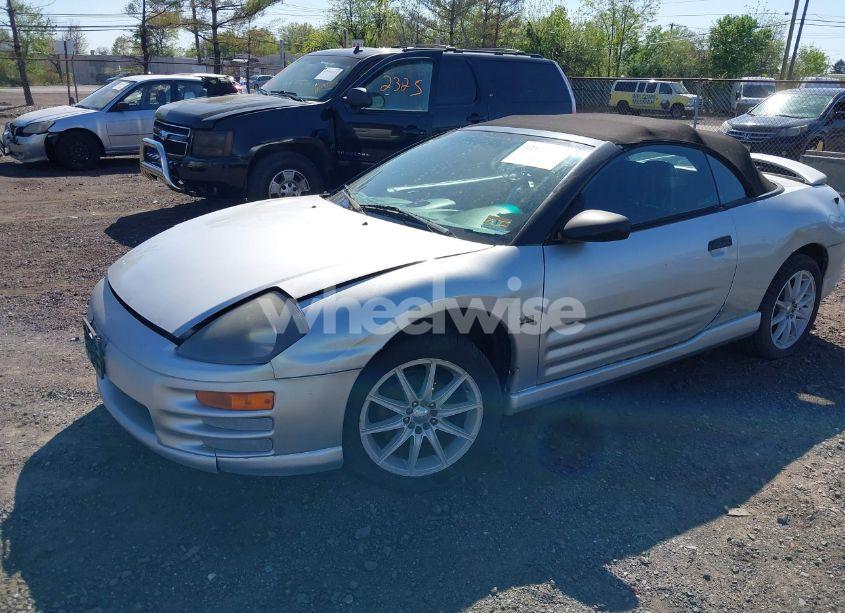 Thumbnail 4 of 2001 MITSUBISHI ECLIPSE SPYDER GT
