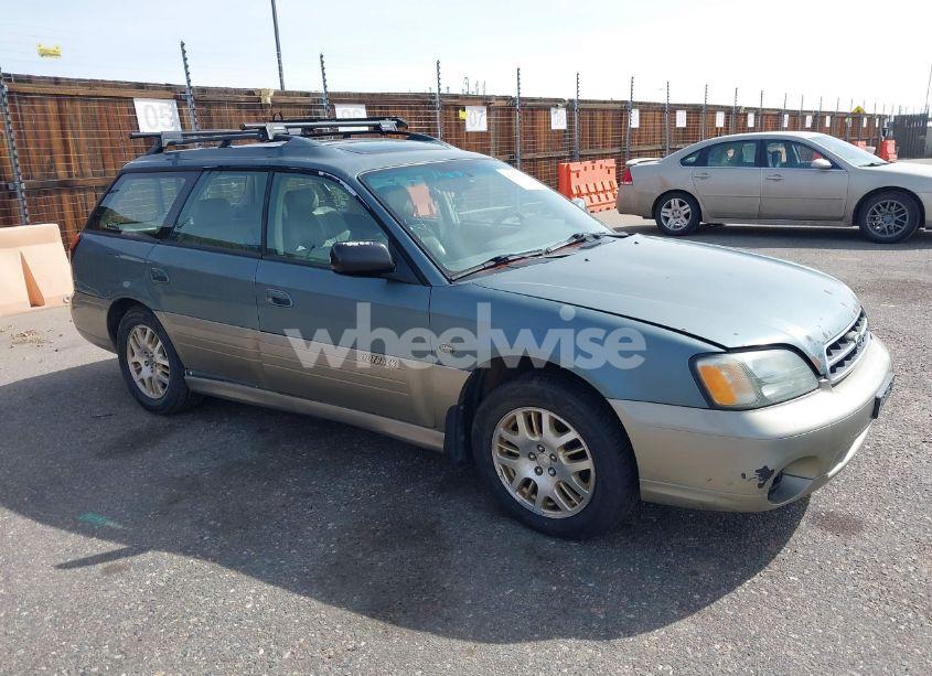 Main photo of 2002 SUBARU OUTBACK H6-3.0 L.L. BEAN EDITION with VIN 4S3BH806X27652445