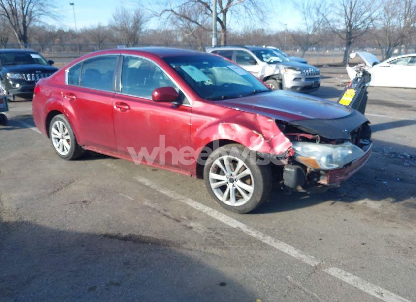 Main photo of 2013 SUBARU LEGACY 2.5I PREMIUM with VIN 4S3BMBC60D3047297