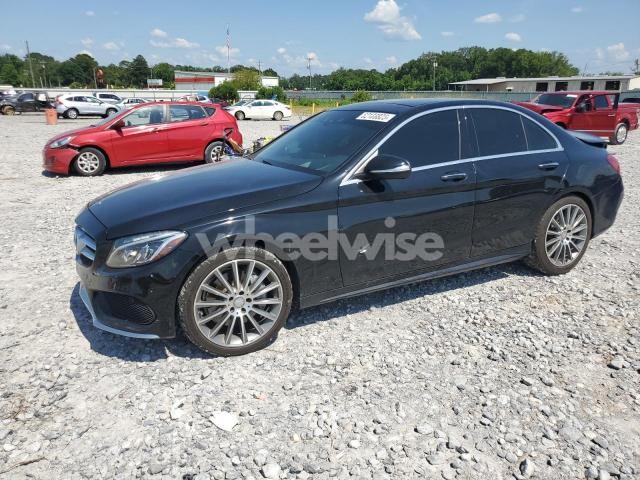 2015 MERCEDES-BENZ C 400 4MATIC