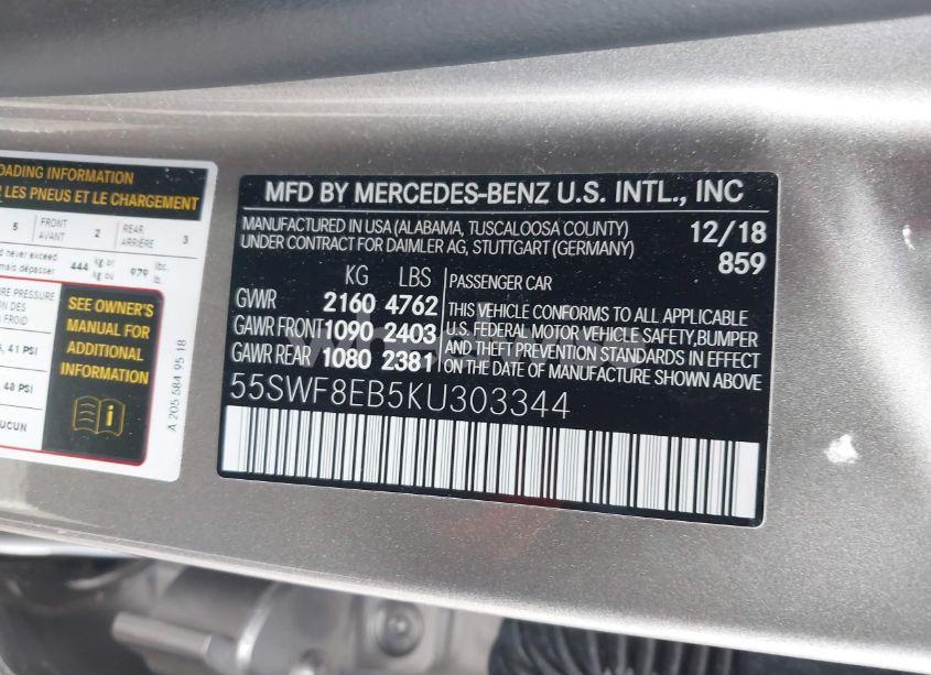 Thumbnail 16 of 2019 MERCEDES-BENZ C 300 4MATIC