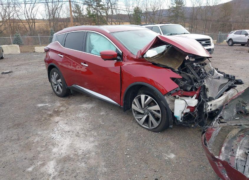 Main photo of 2020 NISSAN MURANO SL INTELLIGENT AWD with VIN 5N1AZ2CS0LN117650