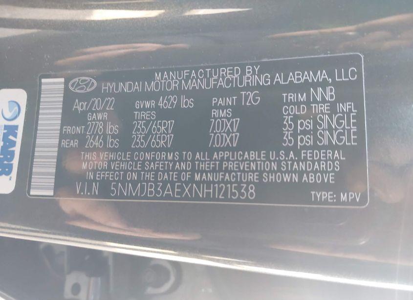 Thumbnail 14 of 2022 HYUNDAI TUCSON SEL