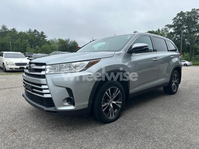 2019 TOYOTA HIGHLANDER LE