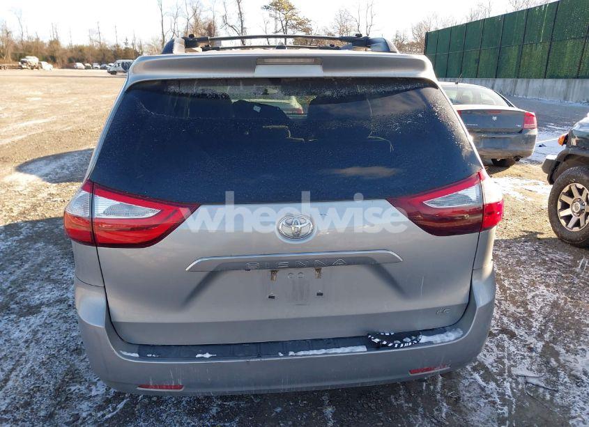 Thumbnail 8 of 2016 TOYOTA SIENNA LE 8 PASSENGER