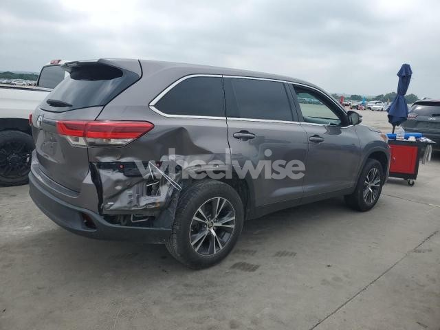 2019 TOYOTA HIGHLANDER LE