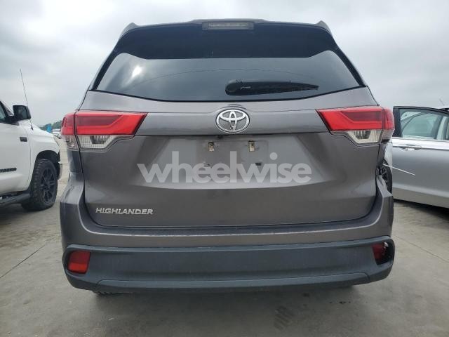 2019 TOYOTA HIGHLANDER LE