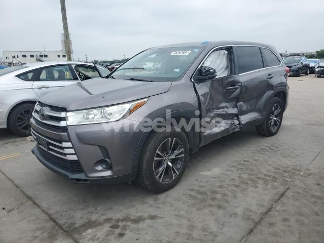 2019 TOYOTA HIGHLANDER LE