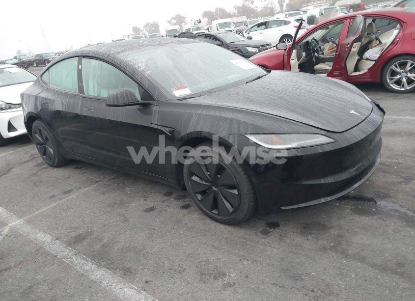 Main photo of 2025 TESLA MODEL 3 LONG RANGE REAR-WHEEL DRIVE with VIN 5YJ3E1EA2SF879821
